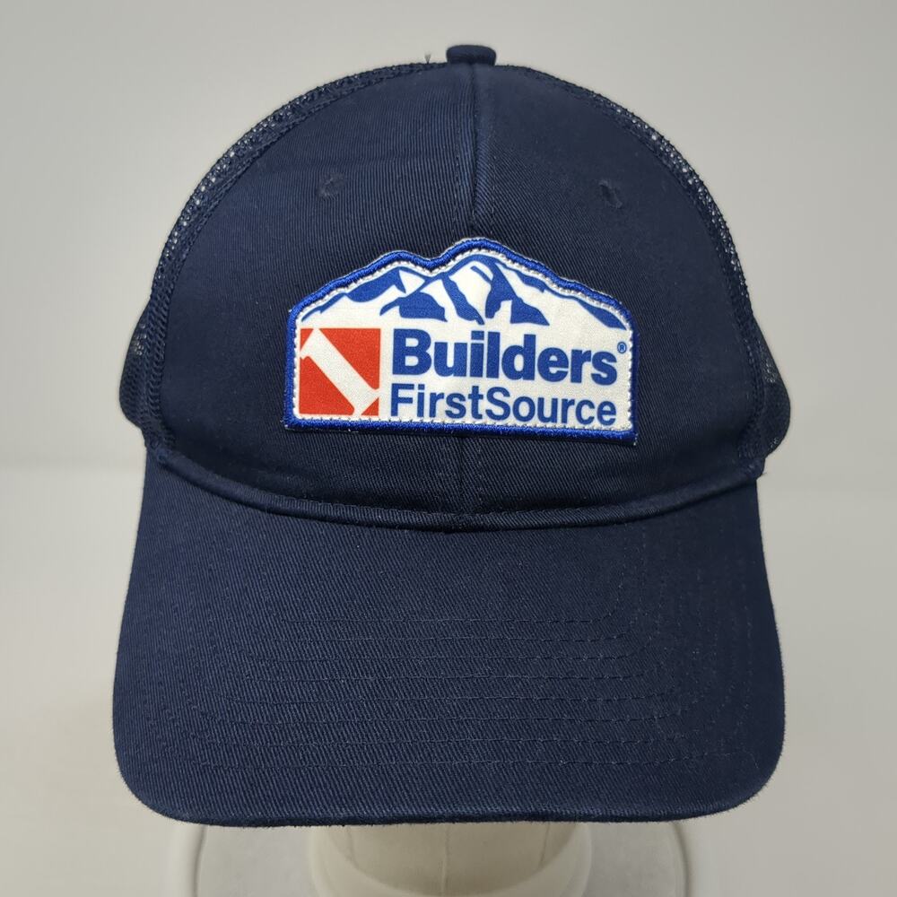 Builders First Source Patch Snapback Trucker Hat … - image 2